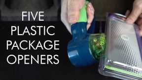 Hard to Open Plastic Packages? Testing 5 Package Openers!