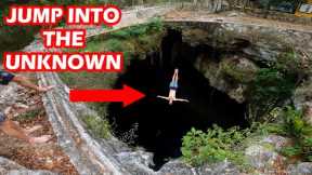 Cliff Jumping Into Mexico's Largest Cenotes | Part 1
