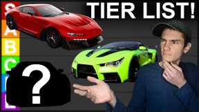The Ultimate CHEAP SUPERCAR Tier List!