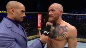 UFC 257: Conor McGregor Octagon Interview