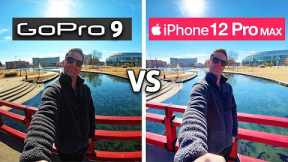 GoPro HERO 9 vs iPhone 12 Pro Max: Ultra-Wide Camera Test!