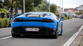 Lamborghini Huracan with Aero Package - LOUD Launch Controls and Accelerations !