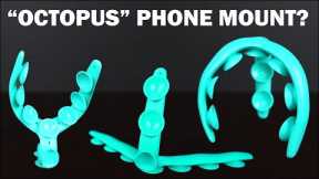 Tenikle 2.0 Review: Bizarre Octopus Phone Mount?