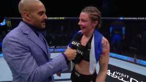 UFC 257: Joanne Calderwood Octagon Interview