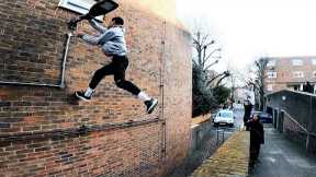 ICY street Parkour Challenges ??