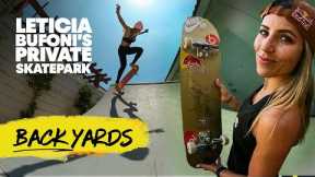 Leticia Bufoni's Backyard Skatepark Is A Dream ? | Red Bull Backyards