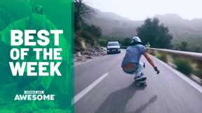 Longboarding Downhill, Parachuting, BMX Tricking, & More | Best of the Week