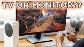 When You Should Consider A Gaming Monitor Over A TV