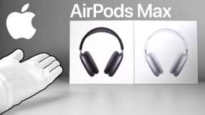Apple AirPods Max Unboxing - $549 Wireless Headphones (Cyberpunk 2077 on iPhone gameplay)