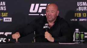 UFC 258: Dana White Post-fight Press Conference