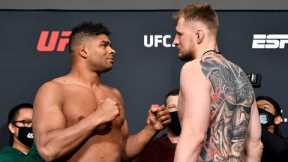 UFC Vegas 18: Weigh-in Faceoffs