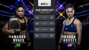 UFC 259 Free Fight: Amanda Nunes vs Ronda Rousey