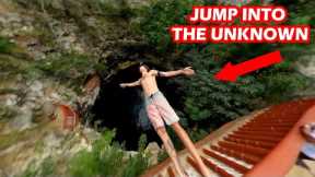 Cliff Jumping into Mexico's Cenotes PART 2