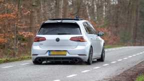 400+HP TTE535 Volkswagen Golf 7 GTI - LOUD Accelerations, Burnouts & Revs !