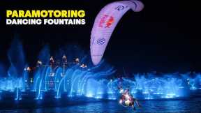 Paramotoring Above The World's Largest Fountain | The Breaking Pointe: Dubai