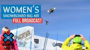 Pacifico Women’s Snowboard Big Air: LIVESTREAM | X Games Aspen 2021