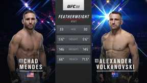 UFC 260 Free Fight: Alexander Volkanovski vs Chad Mendes