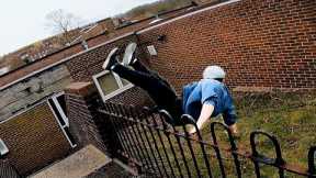 Weirdest Parkour FAIL ever?! ??