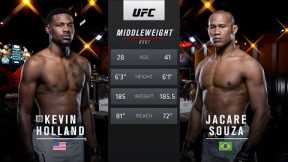 UFC Vegas 22 Free Fight: Kevin Holland vs Jacare Souza