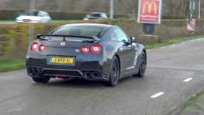 650HP Nissan GT-R R35 Track Edition with Capristo Exhaust - LOUD Accelerations & Revs !