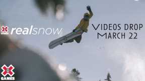 Real Snow 2021: VIDEOS DROP MARCH 22 | World of X Games