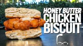 THE HONEY BUTTER CHICKEN BISCUIT | SAM THE COOKING GUY