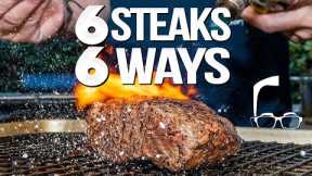 THE ULTIMATE STEAK VIDEO (6 STEAKS 6 DIFFERENT WAYS) | SAM THE COOKING GUY