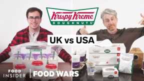US vs UK Krispy Kreme | Food Wars