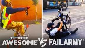 Bike Wheelies & More Wins Vs. Fails | PAA Vs. FailArmy!