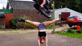 Man Jumps Over Woman With Unicycle | Best Of The Week