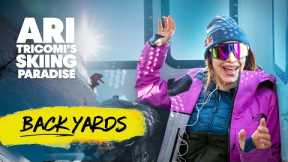 Imagine Having A Ski Resort All To Yourself | Red Bull Backyards with Arianna Tricomi