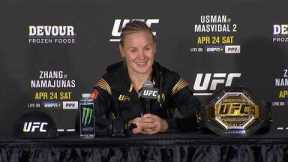 UFC 261: Valentina Shevchenko Post-fight Press Conference