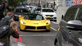 MILLIONAIRE drives his INSANE supercars in Central London!