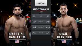 UFC Vegas 24 Free Fight: Kelvin Gastelum vs Neil Heinisch