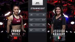 UFC 261 Free Fight: Zhang Weili vs Jessica Aguilar