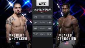 UFC Vegas 24 Free Fight: Robert Whittaker vs Jared Cannonier