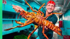 French Chef Prepares RARE Red Spiny LOBSTER 5 Ways!!