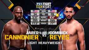 UFC Vegas 25 Free Fight: Dominick Reyes vs Jared Cannonier