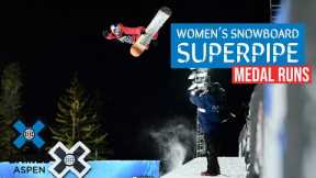 Monster Energy Women’s Snowboard SuperPipe | X Games Aspen 2021