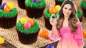 How To Make VEGAN Easter Egg Cupcakes!