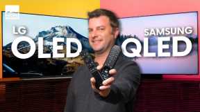 QLED vs. OLED | Samsung QN90A Neo QLED vs. LG C1 OLED