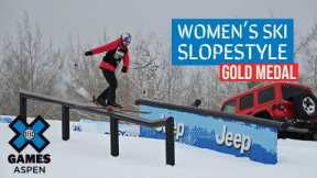 GOLD MEDAL VIDEO: Jeep Women’s Ski Slopestyle | X Games Aspen 2021