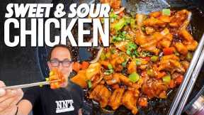 THE ULTIMATE SWEET & SOUR (AND SPICY!) CHICKEN AT HOME | SAM THE COOKING GUY