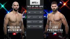 UFC Vegas 25 Free Fight: Jiri Prochazka vs Vokan Oezdemir
