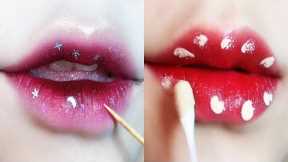 Everyday Lips Makeup Tutorials | How to Apply Lipstick Perfectly | Gradient Lips Makeup Tutorials