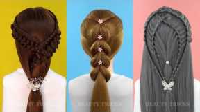 10  Easy Open Hairstyles for Girls : Hairstyles for Gown : Hairstyle for College Girls