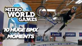 10 Must-See BMX Moments From Nitro World Games 2018