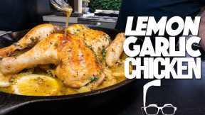 THE BEST LEMON GARLIC CHICKEN | SAM THE COOKING GUY