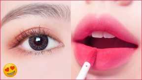Wonderful Lips Makeup Tutorials Like Korean Girls | Beautiful Eye Makeup | Beauty Tricks