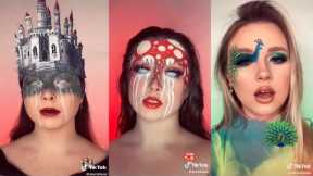 TikTok Makeup Inspired By Emojis | Emoji Makeup Challenge